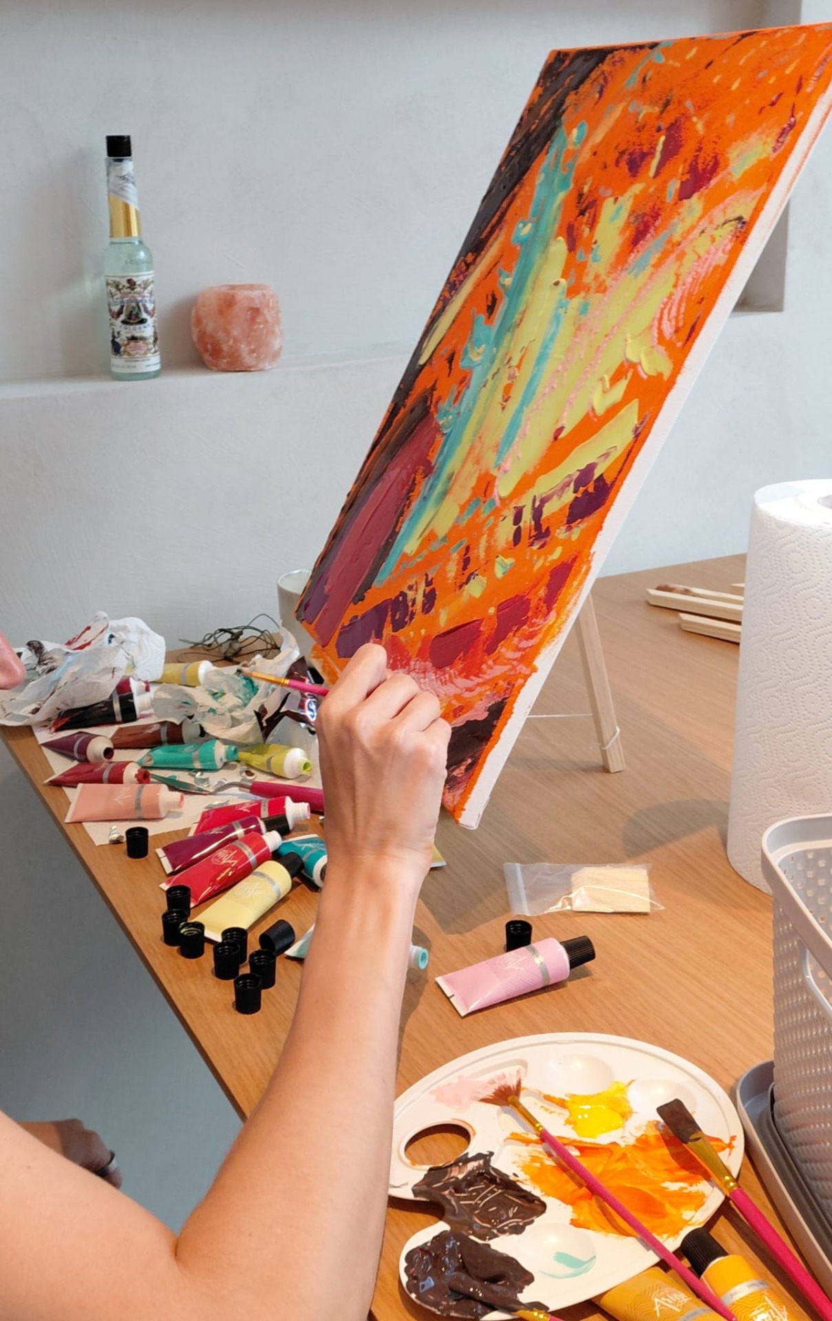 Paint & Healing workshop intuïtief schilderen