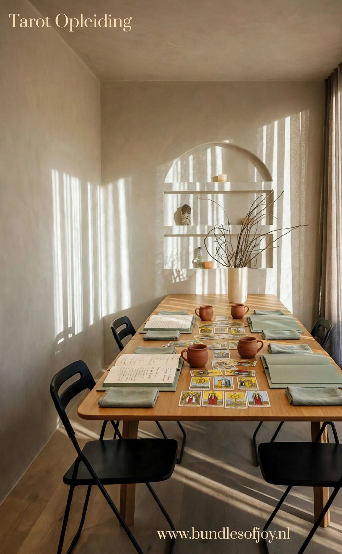 tarot opleiding Aalsmeer kleine groep vrouwen